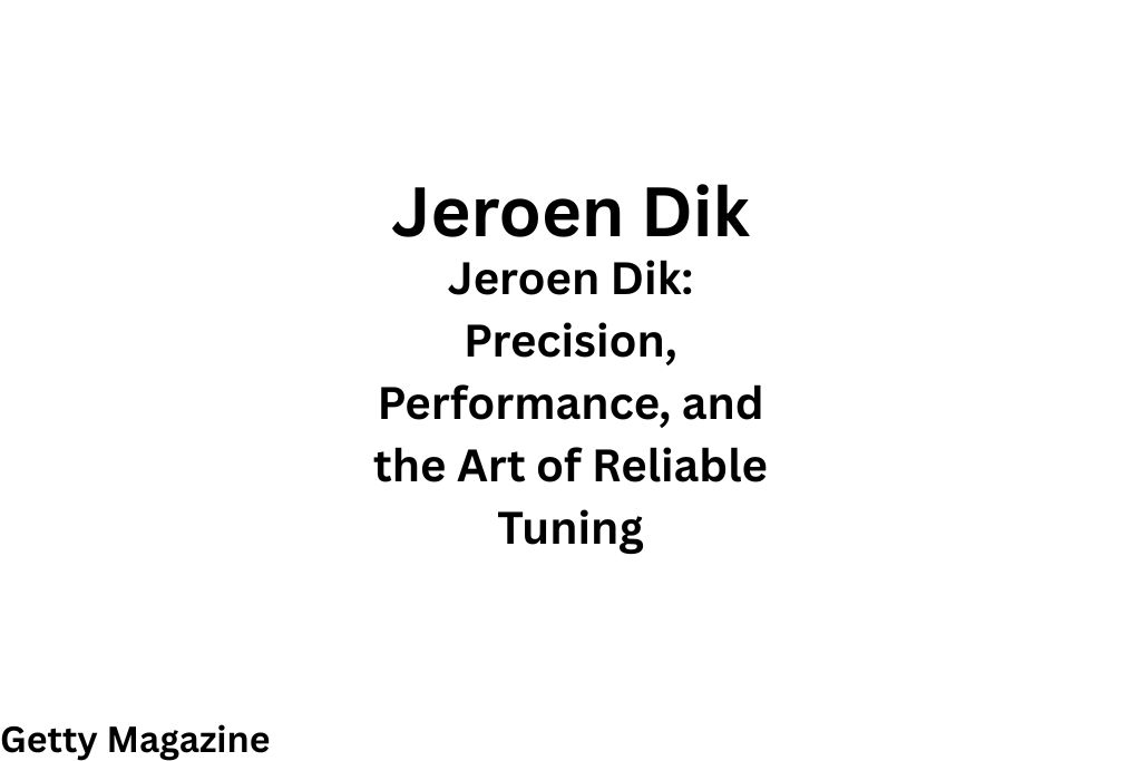 Jeroen Dik